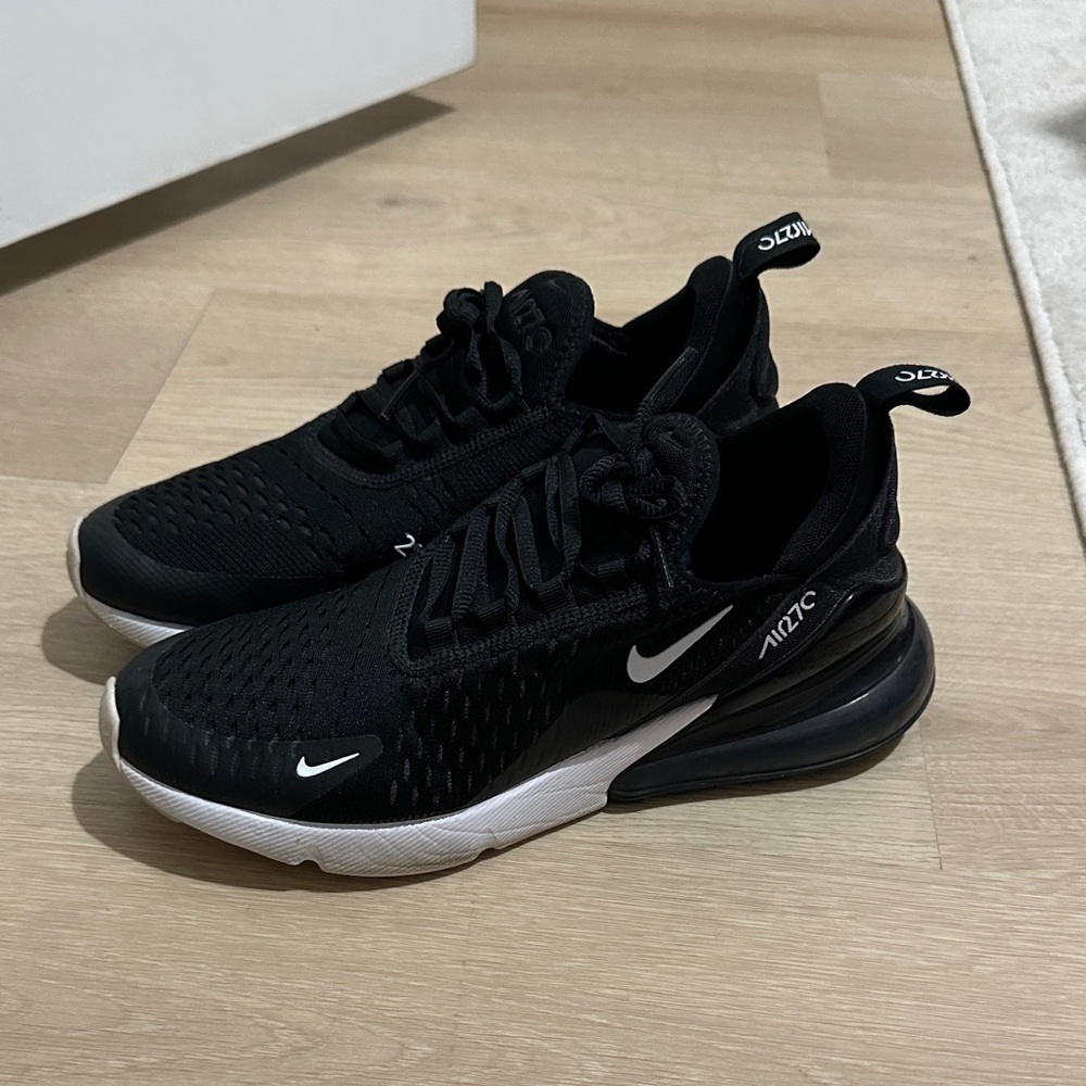 Nike Air Max 270 Black and White Sneakers